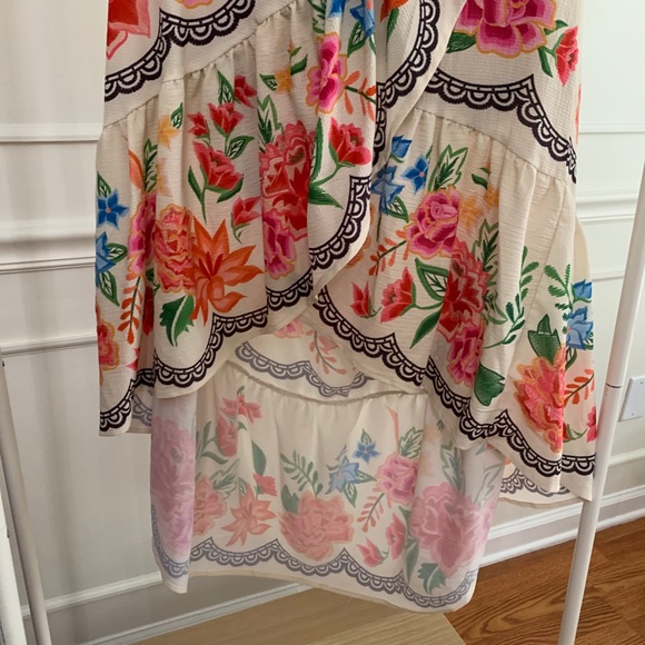 Spanish inspired waterfall skirt - Picture 3 of 4